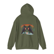 Load image into Gallery viewer, The Gentle Tarot - Flower of Wands - Unisex Heavy Blend Hooded Sweatshirt
