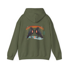 Load image into Gallery viewer, The Gentle Tarot - Flower of Wands - Unisex Heavy Blend Hooded Sweatshirt
