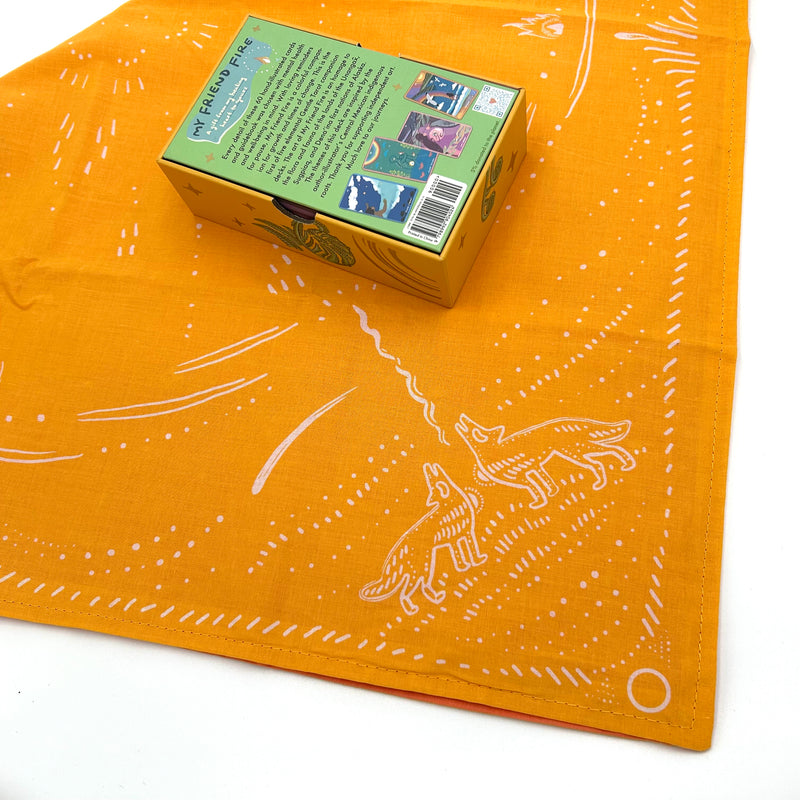 MY FRIEND FIRE READING CLOTH - DOUBLE SIDED!