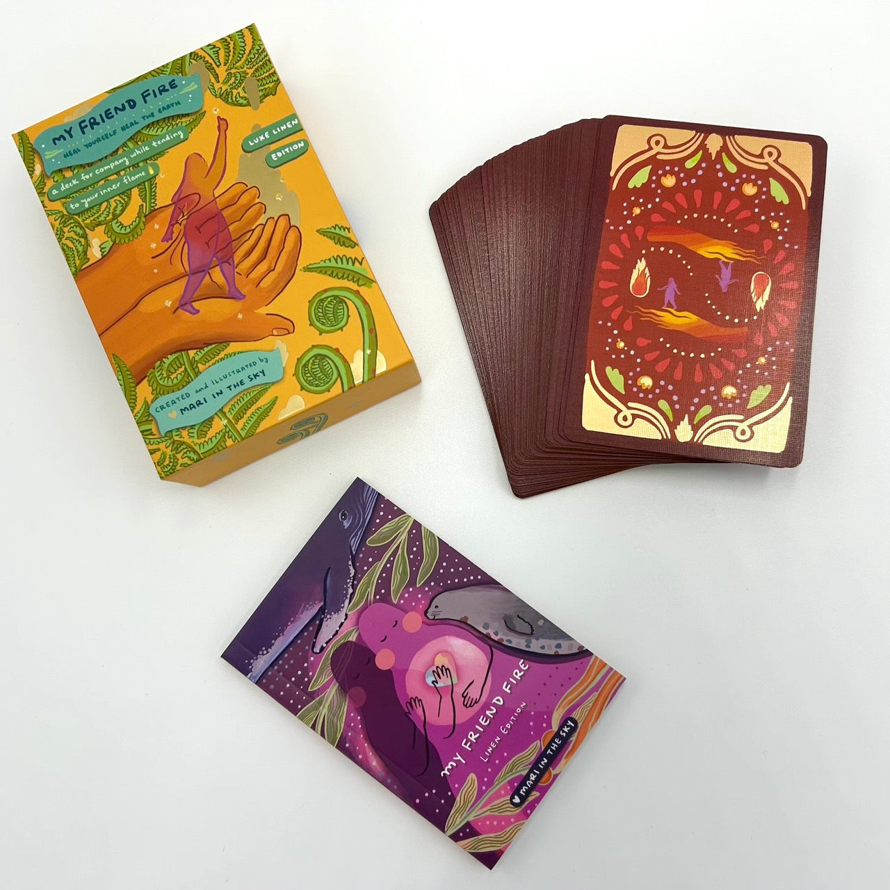 MY FRIEND FIRE + NEWLY ADDED FREE CLOTH!! – The Gentle Tarot