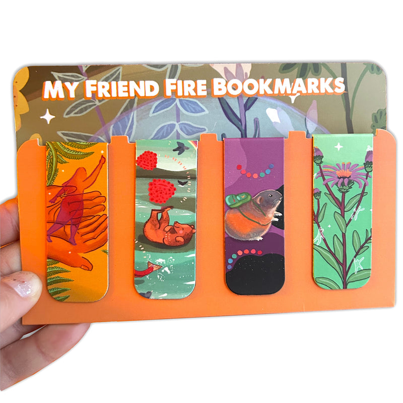 NEW! MY FRIEND FIRE BOOKMARK SET