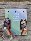 1 LEFT! SECONDS SALE - GENTLE TAROT EARRINGS
