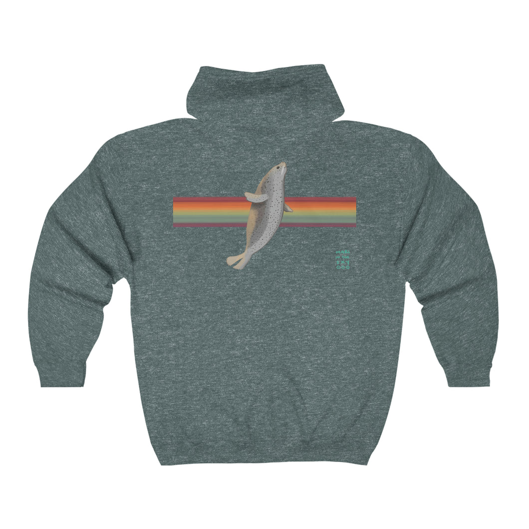 🌟 Seal Friend! Seed of Wands - Zip Hoodie